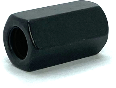 A26334M8B M8-1.25 BLACK ICE COUPLING NUT A2 STAINLESS