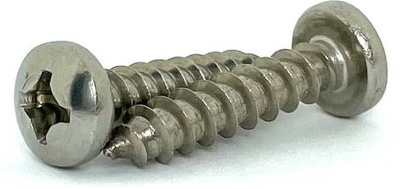 S188125PT #10 X 1-1/4 STAINLESS STEEL PAN HEAD PHILLIPS SELF-TAPPING SCREW