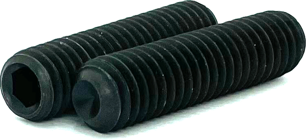 S188C025SSB 10-24 X 1/4 BLACK ICE CUP POINT SOCKET SET SCREW 18-8 STAINLESS