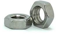 S31024L 5/16-24 STAINLESS STEEL HEX JAM NUT