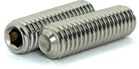 S500F038SS 1/2-20 X 3/8 STAINLESS STEEL SOCKET SET SCREW CUP POINT