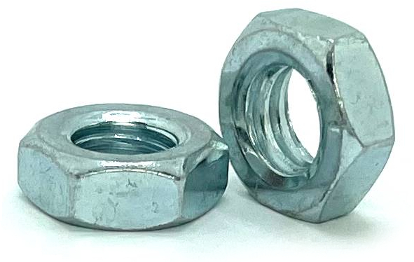 238024L 3/8-24 JAM NUT  ZINC