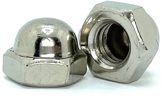 A21587M8 M8-1.25 STAINLESS STEEL ACORN CAP NUT