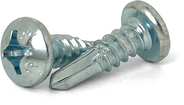 2P0938038TK #6 X 3/8 PAN HEAD PHILLIPS SELF-DRILLING SCREW ZINC