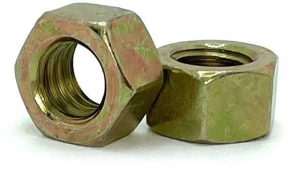 878009 7/8-9 GRADE 8 HEX NUT YELLOW ZINC