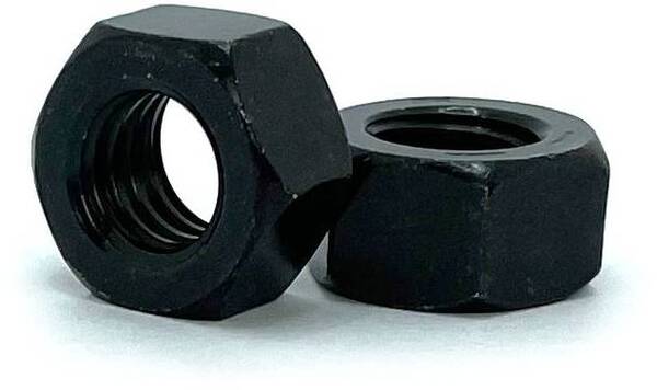 850013BZ 1/2-13 BLACK GOLD FINISHED HEX NUT GRADE 8