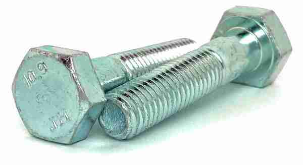 93112130109 M12-1.75 X 130MM 19AF DIN 931 HEX HEAD CAP SCREW CLASS 10.9 ZINC