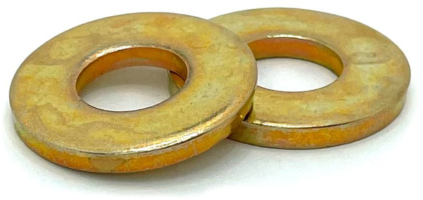 9USS560HD 9/16 USS HEAVY DUTY FLAT WASHER YELLOW ZINC