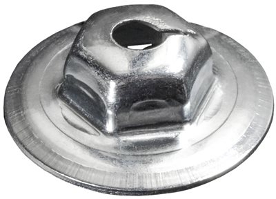 AV02558 10-24 WASHER LOCK NUT 3/8 O.D. 3/4 HEX