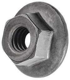AV05167 5/16-18 Large Flange Spin Lock Nut W/Serrations