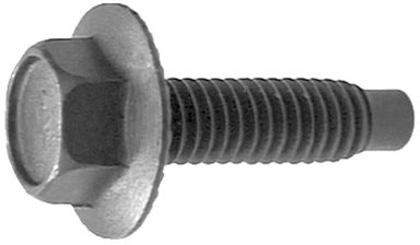 AV05713 5/16-18 X 1 1/4 INDENTED HEX LARGE FLANGE WASHER HEAD BODY BOLT BLACK PHOSPHATE