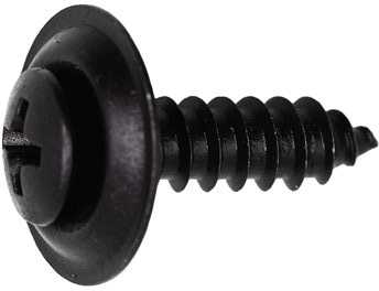 AV11791 #10 X 3/4 Phillips Oval Head Countersunk Washer Finishing Screw Black Phosphate