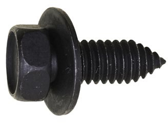 AV15792 5/16-18 X 7/8 INDENTED HEX HEAD SEMS BODY BOLT BLACK PHOSPHATE