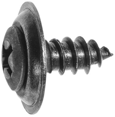 AV23805 #10 X 1/2 Phillips Oval Head Countersunk Washer Finishing Screw Black Phosphate