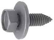 AV11320 5/16-18 X 1 HEX HEAD SEMS BODY BOLT  BLACK PHOSPHATE