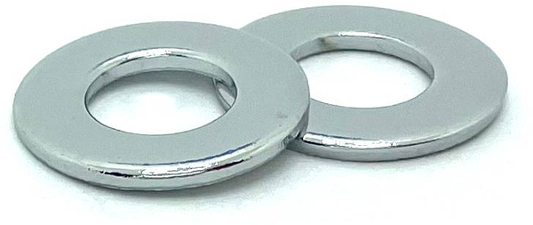 CH0938SAE #6 CHROME SAE FLAT WASHER