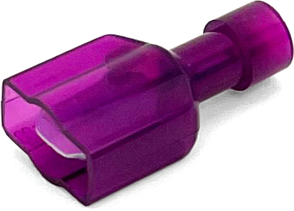 EL1019AN 22-18 GA NYLON FULLY INSULATED MALE QUICK-CONNECT TERMINALS .250 TAB RED