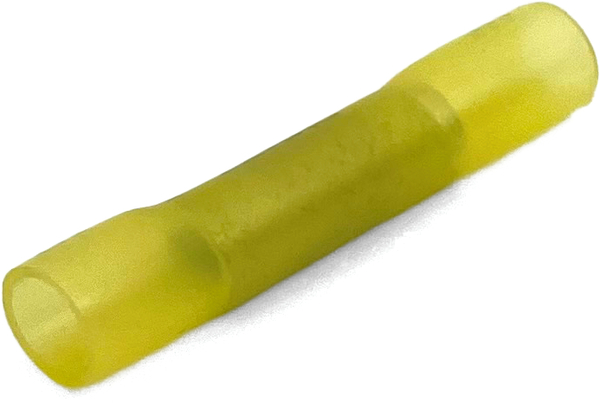 EL1021H 12-10 GA KRIMPA-SEAL HEAT SHRINK INSULATED BUTT CONNECTORS YELLOW