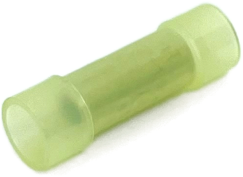 EL1021N 12-10 GA NYLON INSULATED BUTT CONNECTORS YELLOW
