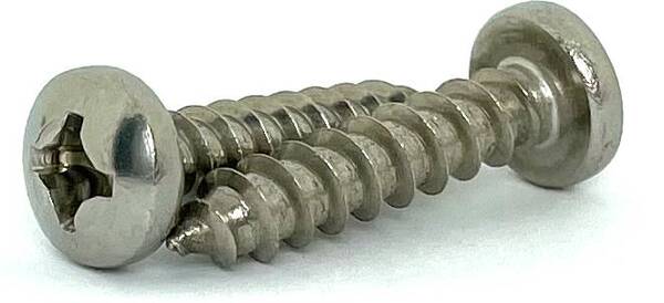 S188175PT #10 X 1-3/4 STAINLESS STEEL PAN HEAD PHILLIPS SELF-TAPPING SCREW