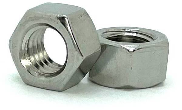 S58011 5/8-11 STAINLESS STEEL FINISHED HEX NUT