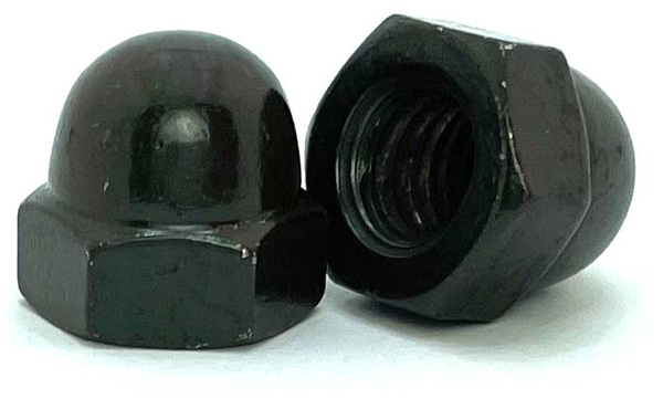 A21587M16B M16-2.0 BLACK ICE "ACORN" CAP NUT A2 STAINLESS