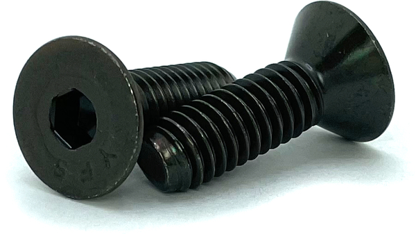 7991640129 M6-1.00 X 40MM DIN 7991 FLAT HEAD SOCKET CAP SCREW CLASS 12.9 PLAIN