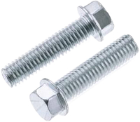 024-10625 M6-1.0 X 25MM 8AF HEX HEAD FLANGE BOLT (10/PK)