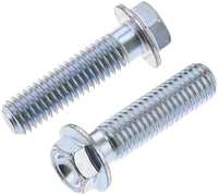 M8-1.25 X 30MM 10AF HEX HEAD LOW PROFILE FLANGE BOLT (10/PK)