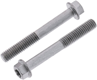 M6-1.0 X 45MM 8AF EURO STYLE HEX HEAD TORX FLANGE BOLT (10/PK)