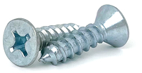 #4 X 3/8 FLAT HEAD PHILLIPS SELF-TAPPING SCREW ZINC