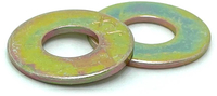 1/4 THRU-HARDENED USS FLAT WASHER YELLOW ZINC