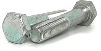 M10-1.25 X 100MM 17AF DIN HEX HEAD CAP SCREW 8.8 ZINC