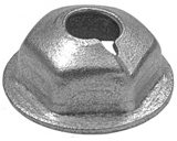 AV02556 10-32 WASHER LOCK NUT 3/8 O.D. 1/2 HEX