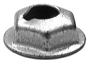 AV02561 1/4-20 WASHER LOCK NUT 7/16 O.D. 19/32 HEX