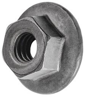 5/16-18 Large Flange Spin Lock Nut W/Serrations