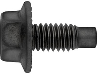 AV03615 5/16-18 X 3/4 HEX WASHER HEAD SPIN LOCK BOLT BLACK PHOSPHATE