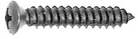 #10 X 1 Phillips Oval Head Trim Screws Undersize Head Black Oxide