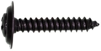 #8 X 1 Phillips Oval Head Countersunk Washer Finishing Screw Black Phosphate
