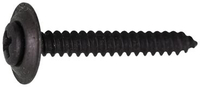 #8 X 1-1/4 Phillips Oval Head Countersunk Washer Finishing Screw Black Phosphate