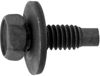 5/16-18 X 15/16 HEX HEAD SEMS BODY BOLT W/DOG POINT BLACK PHOSPHATE