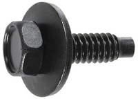 AV10823 1/4-20 X 7/8 HEX HEAD SEMS BODY BOLT BLACK PHOSPHATE