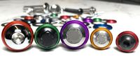 D250G 1/4 ANODIZED ALUMINUM BEAUTY WASHER GOLD