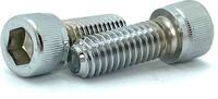 CH250F125SK 1/4-28 X 1-1/4 CHROME SOCKET HEAD CAP SCREW KNURLED HEAD