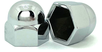 CHROME ACORN COVERS