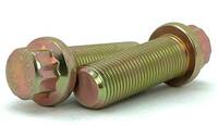 1/2-20X1-1/2 12-POINT FLANGE CAP SCREW YELLOW ZINC