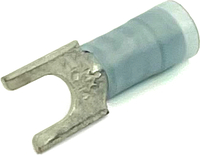 EL1015N 16-14 GA NYLON INSULATED SPADE TERMINALS #10 STUD BLUE