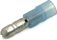 EL1020FN 16-14 GA NYLON INSULATED MALE BULLET CONNECTORS .180 BLUE