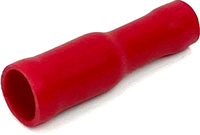 EL1020RA 22-18 GA VINYL INSULATED FEMALE BULLET CONNECTORS .157 RED
