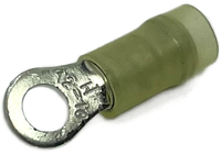EL1027N 12-10 GA NYLON INSULATED RING TERMINALS 1/2 STUD YELLOW